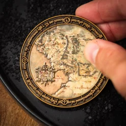 The Lord of the Rings - Midden-aarde Kaart Gelimiteerde Verzamelmunt