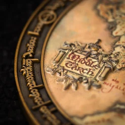 The Lord of the Rings - Midden-aarde Kaart Gelimiteerde Verzamelmunt