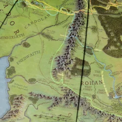 The Lord of the Rings - Midden-aarde Globe met Licht 40cm