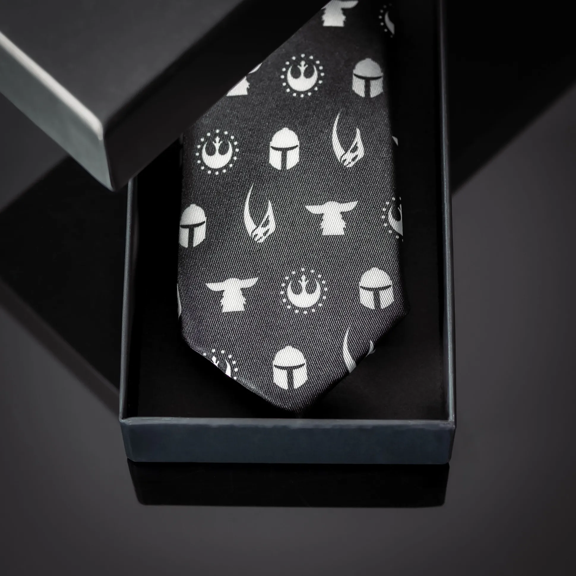 The Mandalorian Symbolen Stropdas - Star Wars