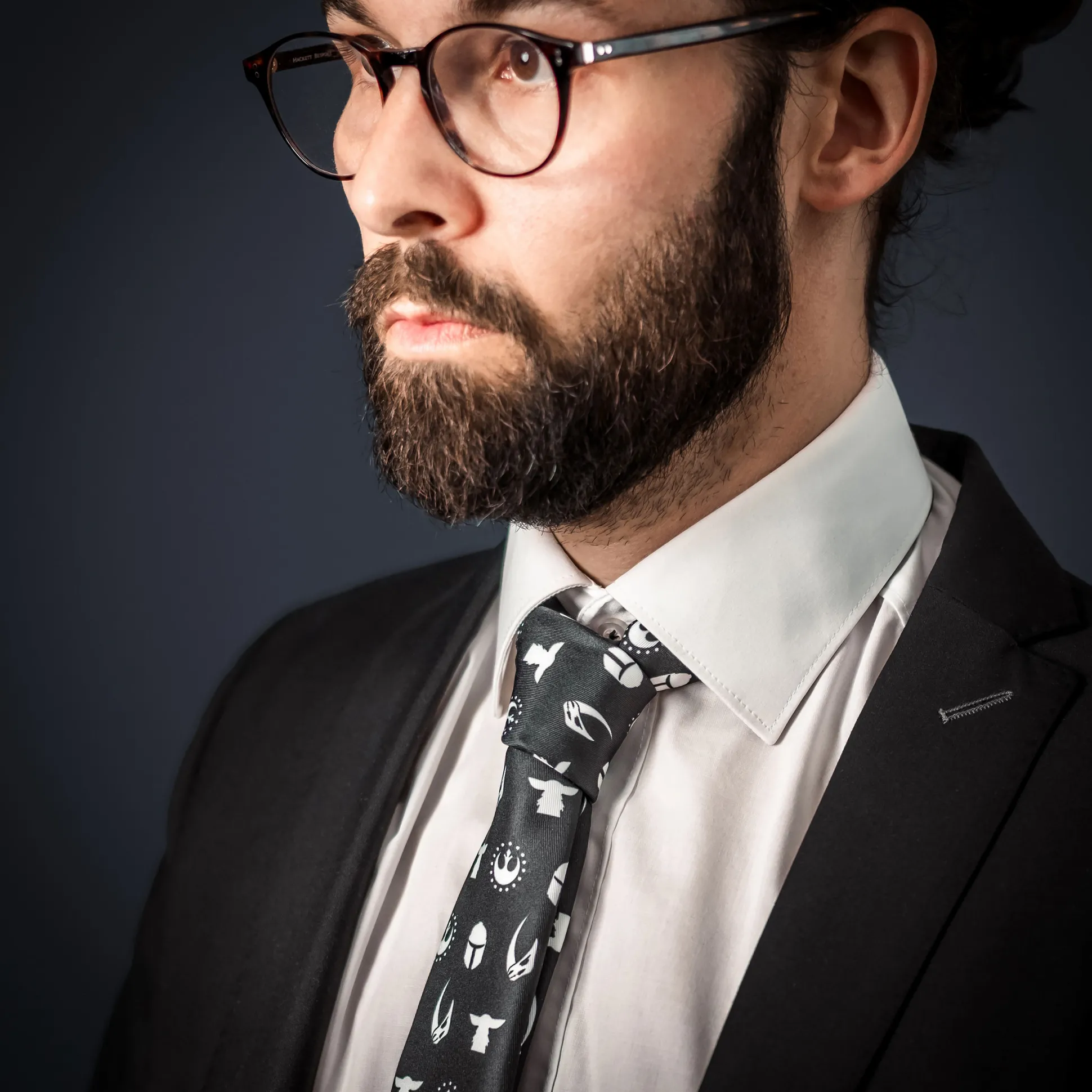 The Mandalorian Symbolen Stropdas - Star Wars