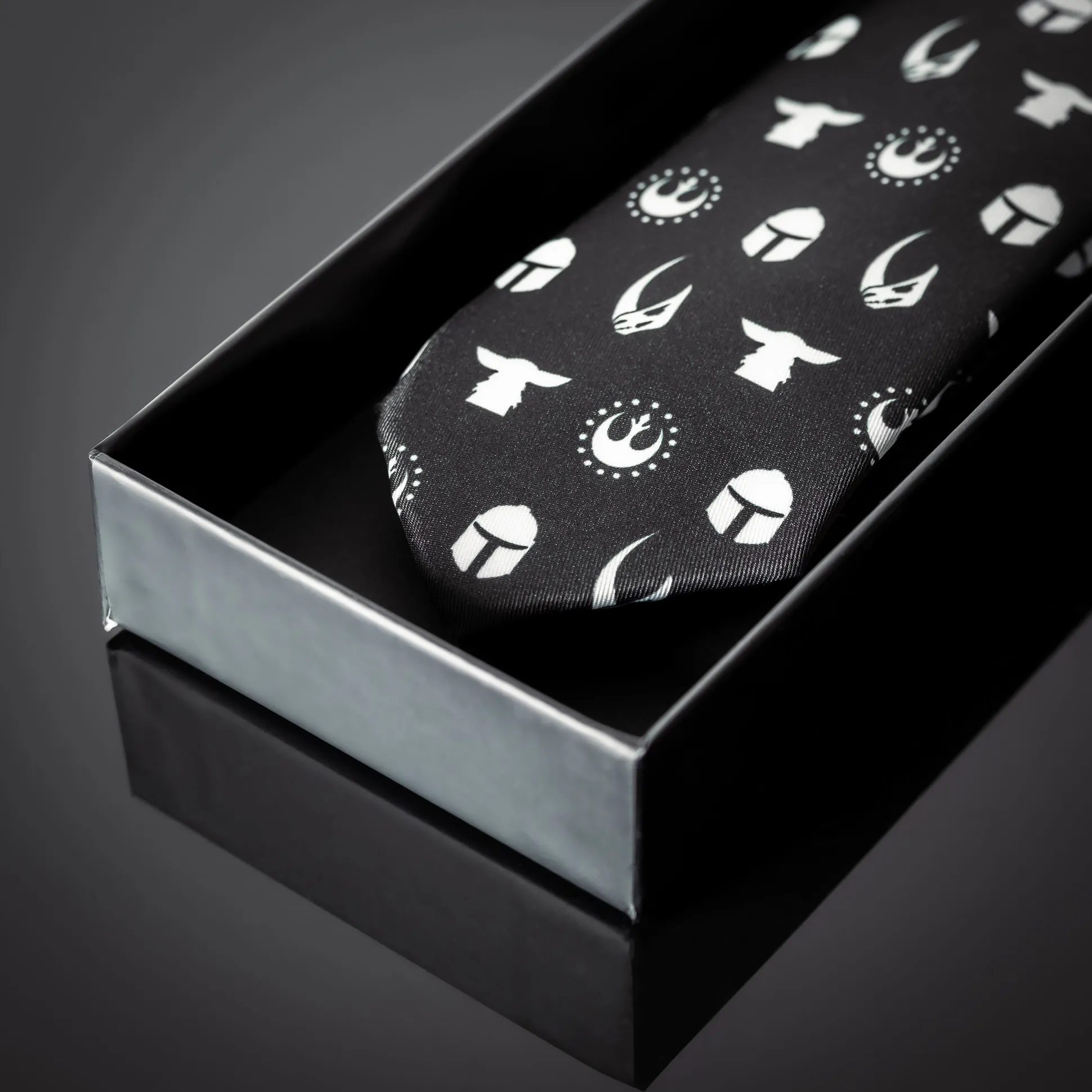 The Mandalorian Symbolen Stropdas - Star Wars