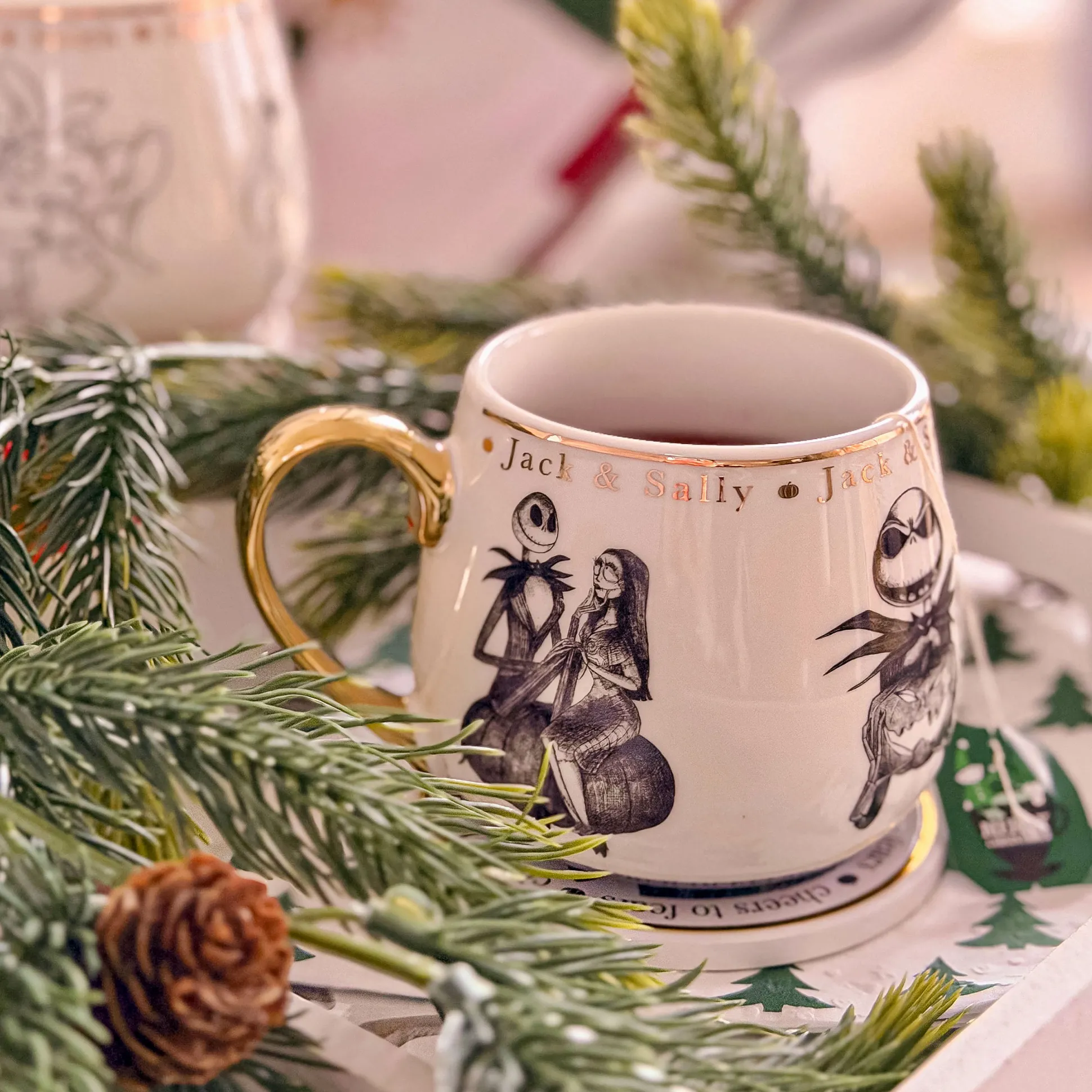 The Nightmare Before Christmas - Sally en Jack premium verzamelaarsmok