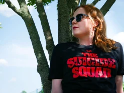 The Suicide Squad - Shot Logo T-Shirt zwart