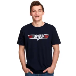 Top Gun - Logo T-shirt blauw