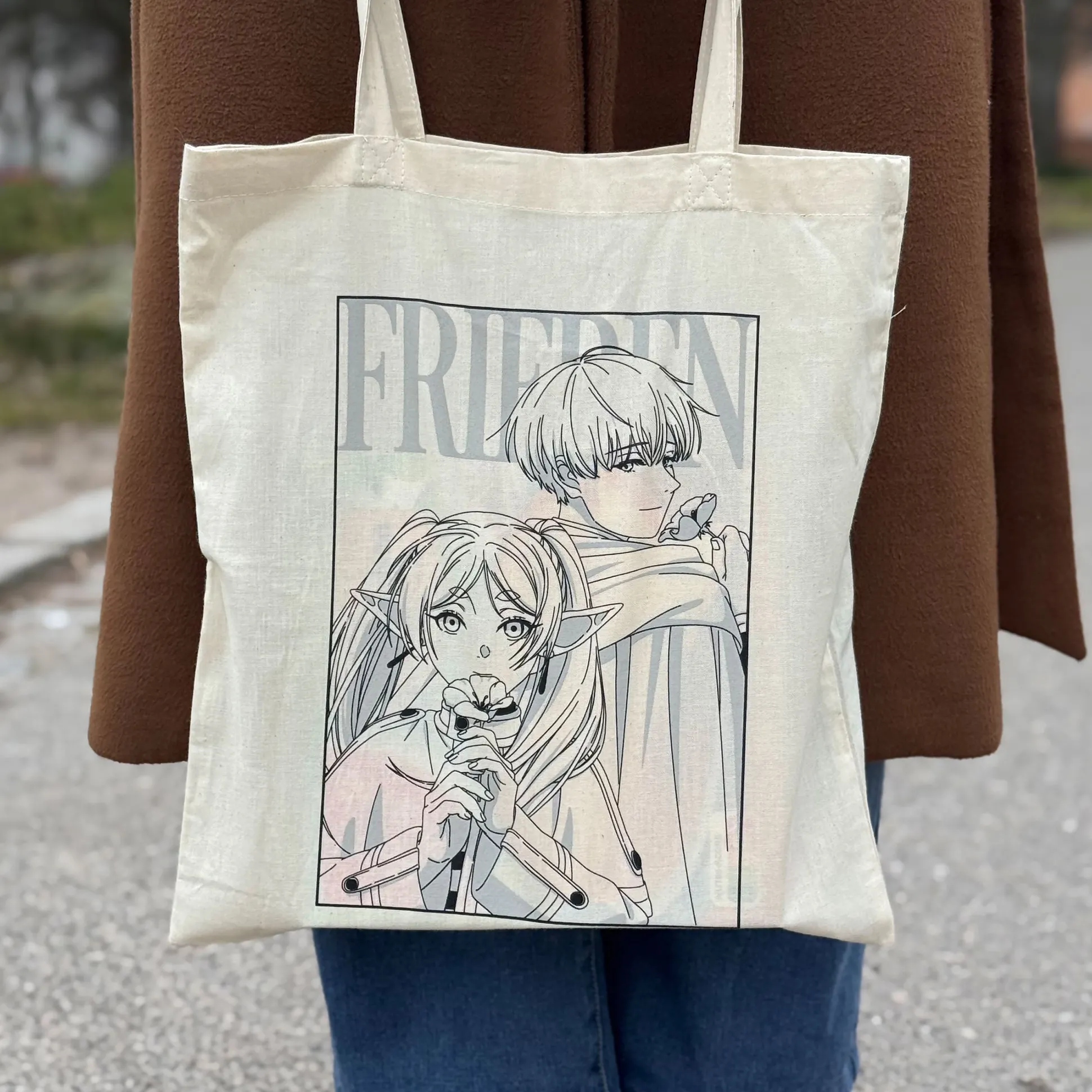Tote bag voor Frieren- en Himmel-fans