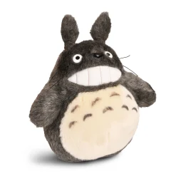 Totoro - Glimlachend Pluche Figuur Grijs