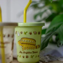 Totoro - Katbus en Totoro Beker met Rietje 3-delige Set