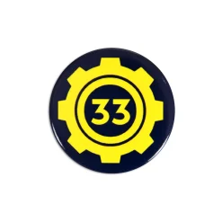 Vault 33 Button voor Fallout Fans