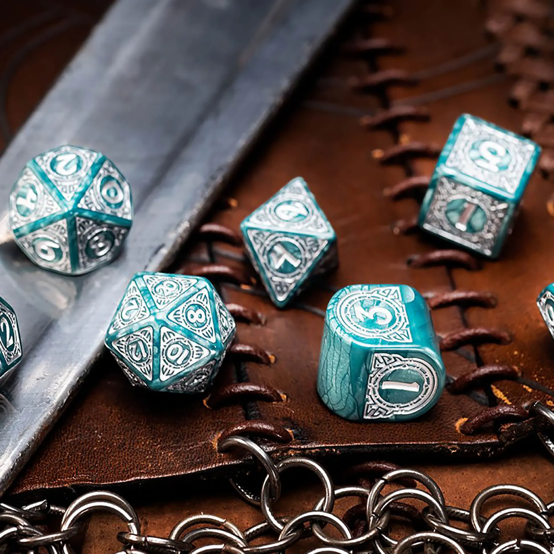 Viking - Mjolnir Dobbelstenen Set 7-delig