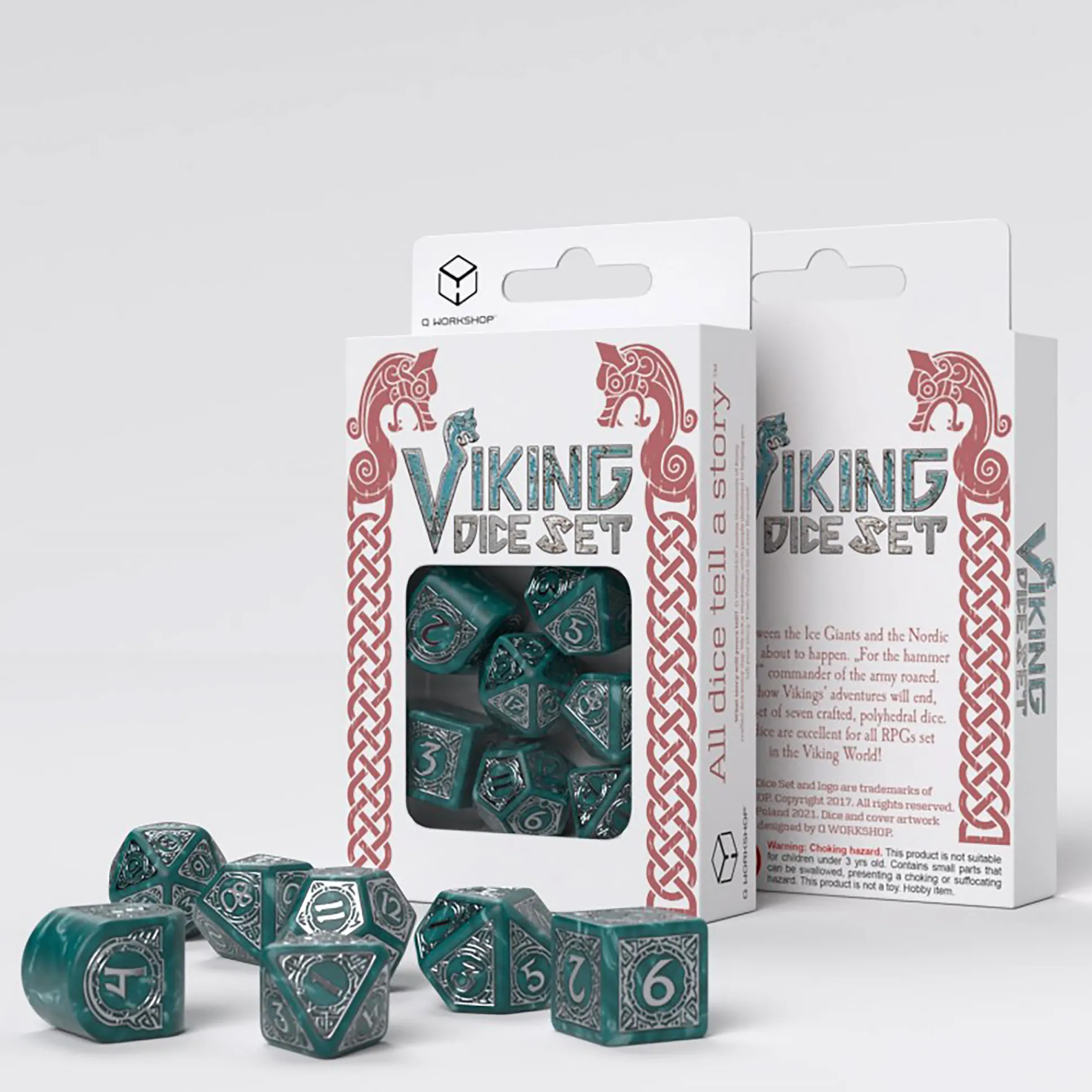 Viking - Mjolnir Dobbelstenen Set 7-delig