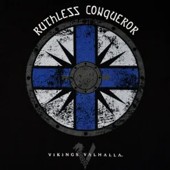 Vikings Valhalla - Ruthless Conqueror T-Shirt zwart