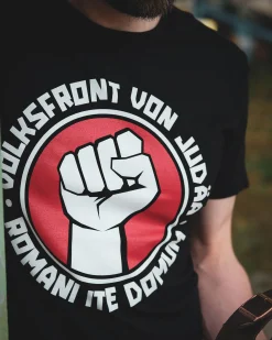 Volksfront van Judea T-shirt voor Monty Python fans zwart