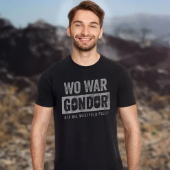 Waar Was T-Shirt voor De Lord of the Rings Fans Zwart