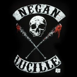 Walking Dead - Negan Lucille T-Shirt zwart