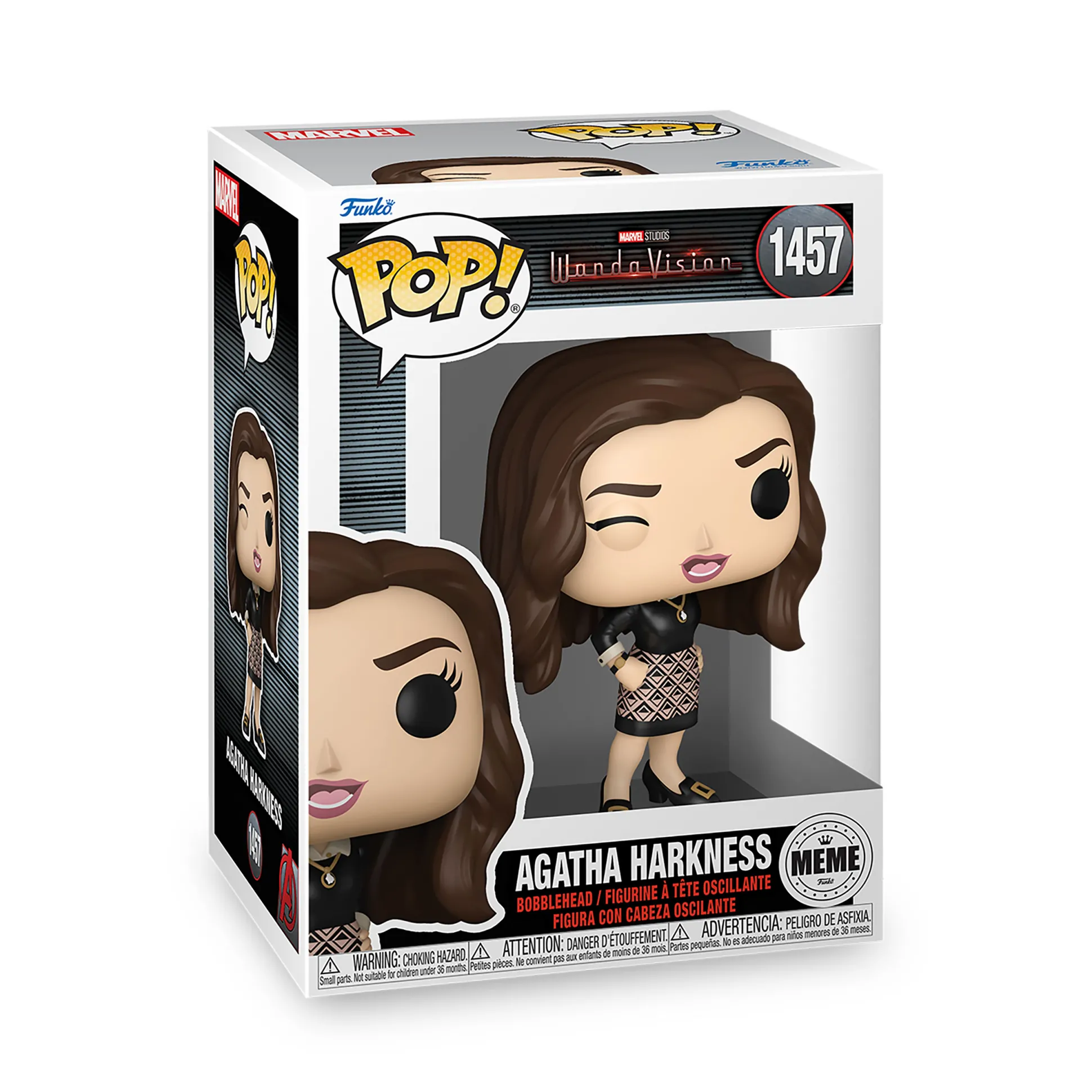 WandaVision - Agatha Harkness Funko Pop Meme Bobblehead Figuur