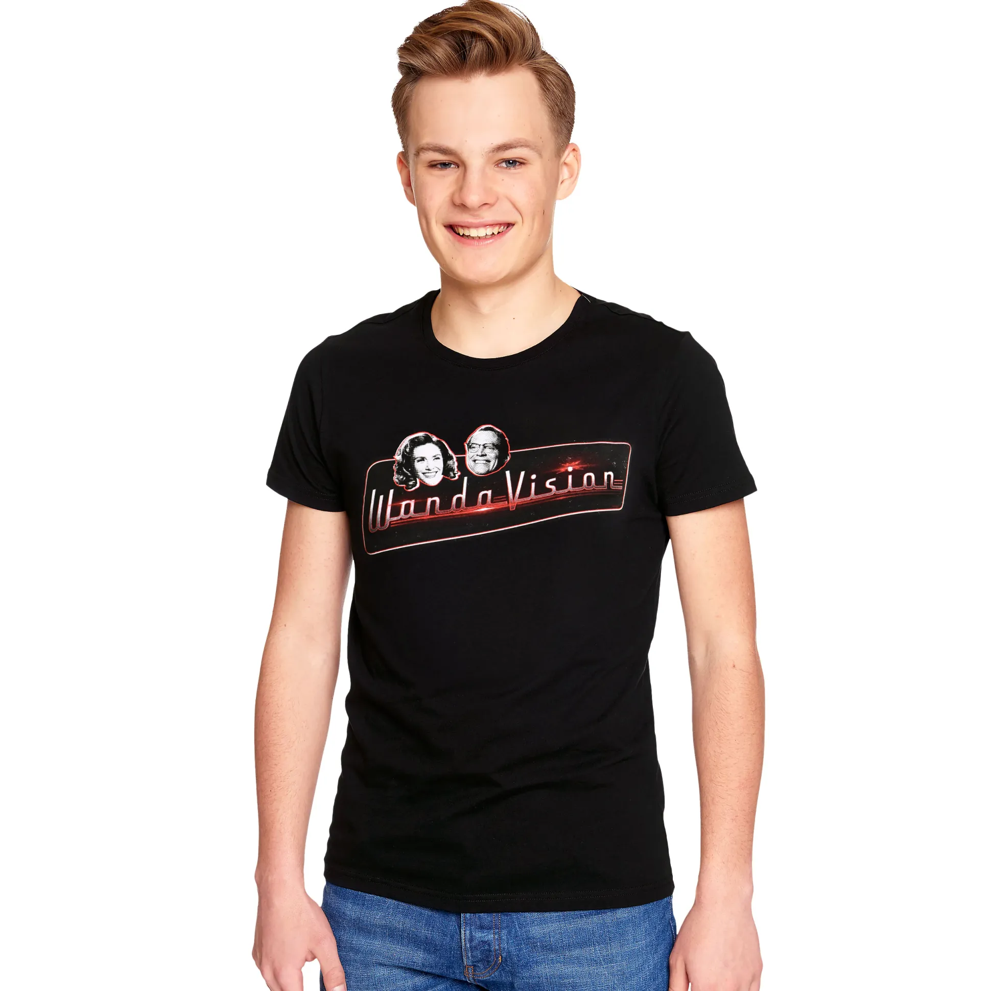 WandaVision - Logo T-shirt zwart