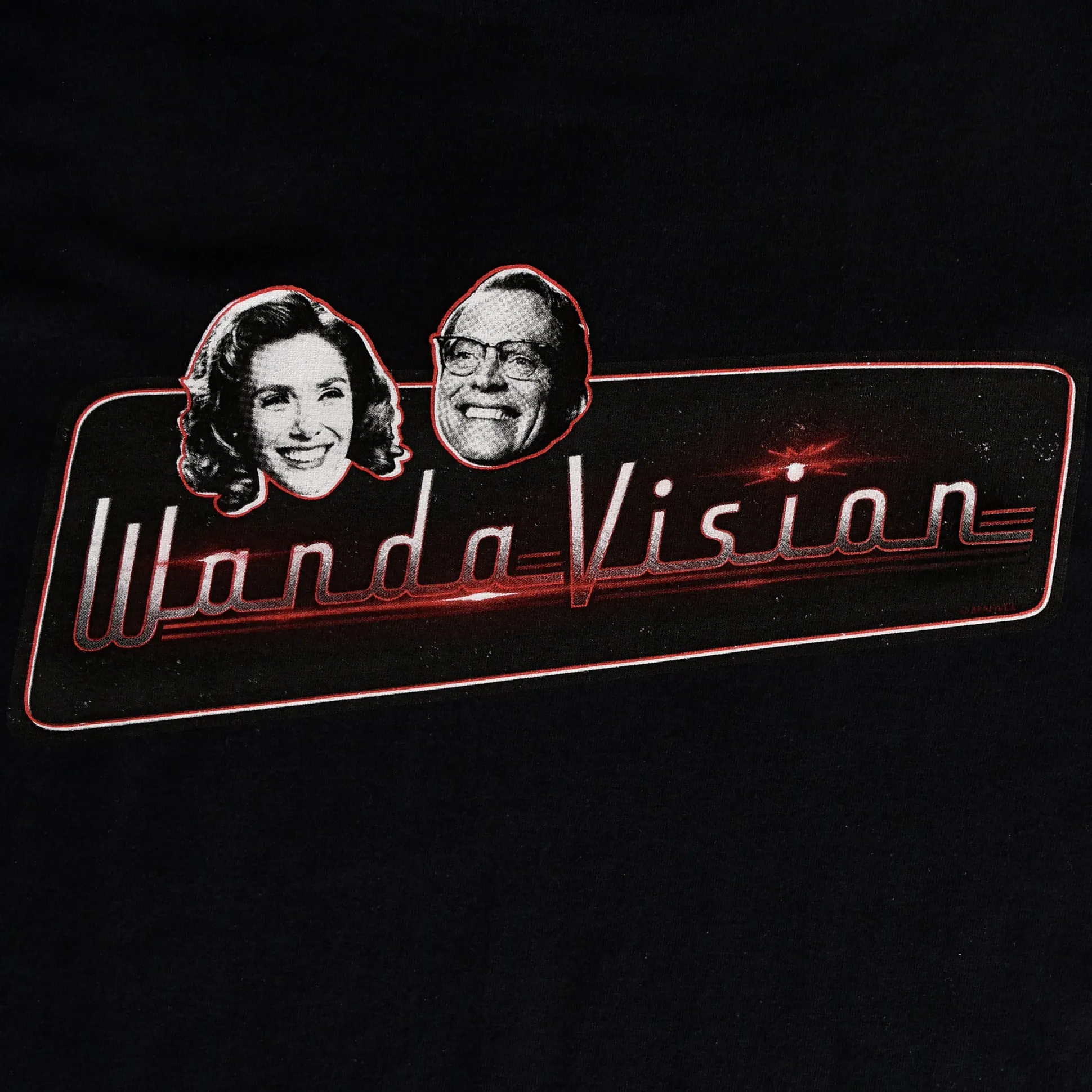 WandaVision - Logo T-shirt zwart