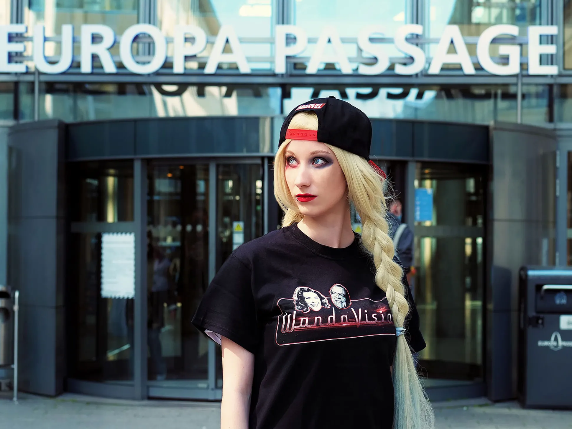 WandaVision - Logo T-shirt zwart