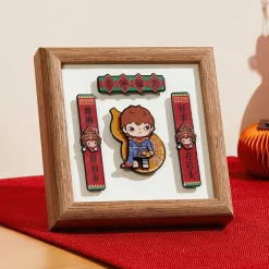 Wealthy Snake's Nieuwjaarsviering Serie POP MART Mystery Magneet