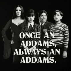 Wednesday - Addams Family T-Shirt zwart