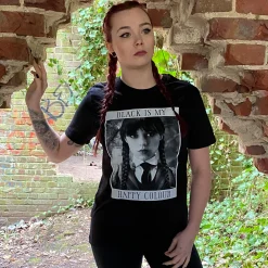 Wednesday - Black Is My Happy Colour T-shirt zwart