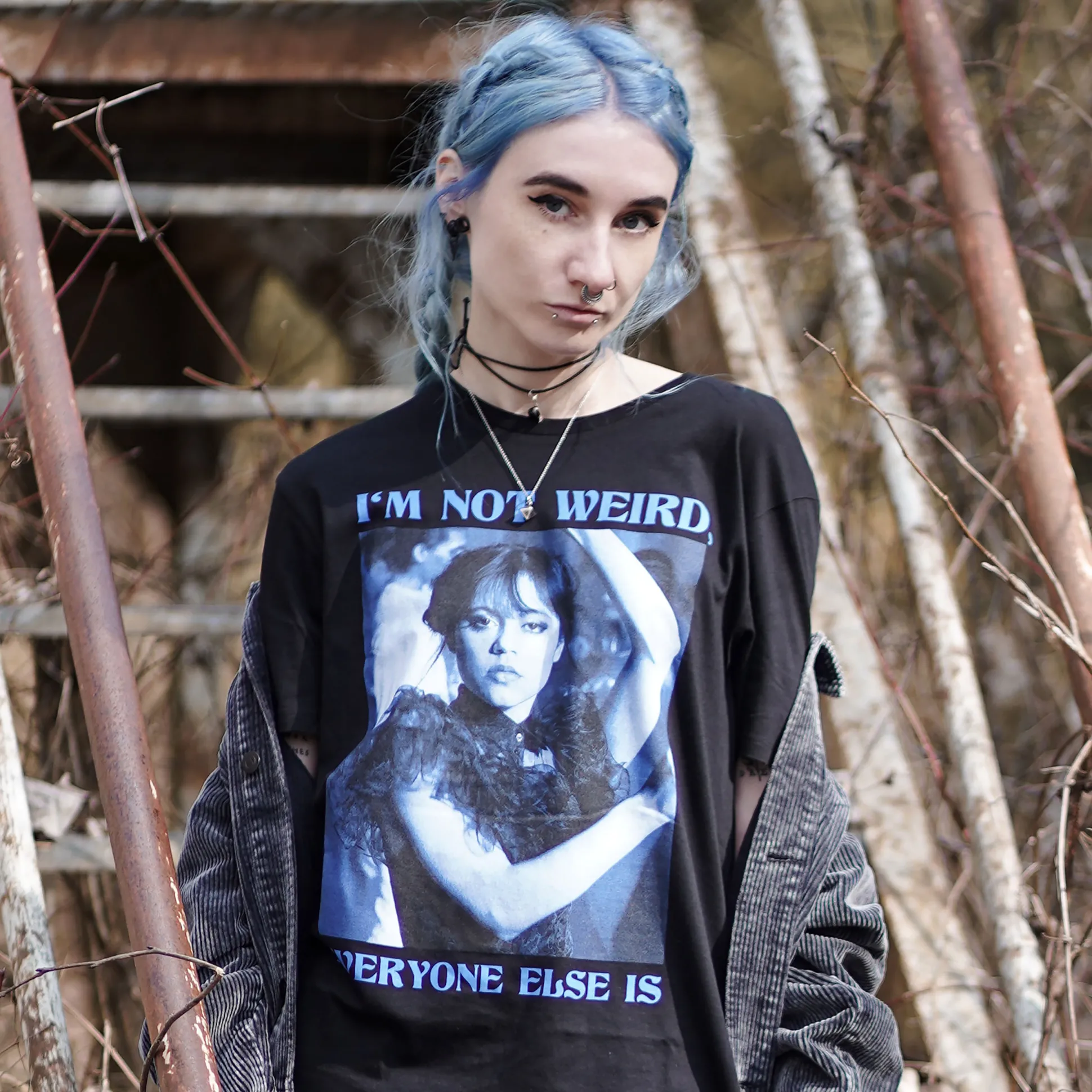 Wednesday - Dans T-shirt zwart