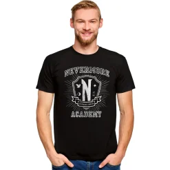 Wednesday - Nevermore Academy T-shirt zwart