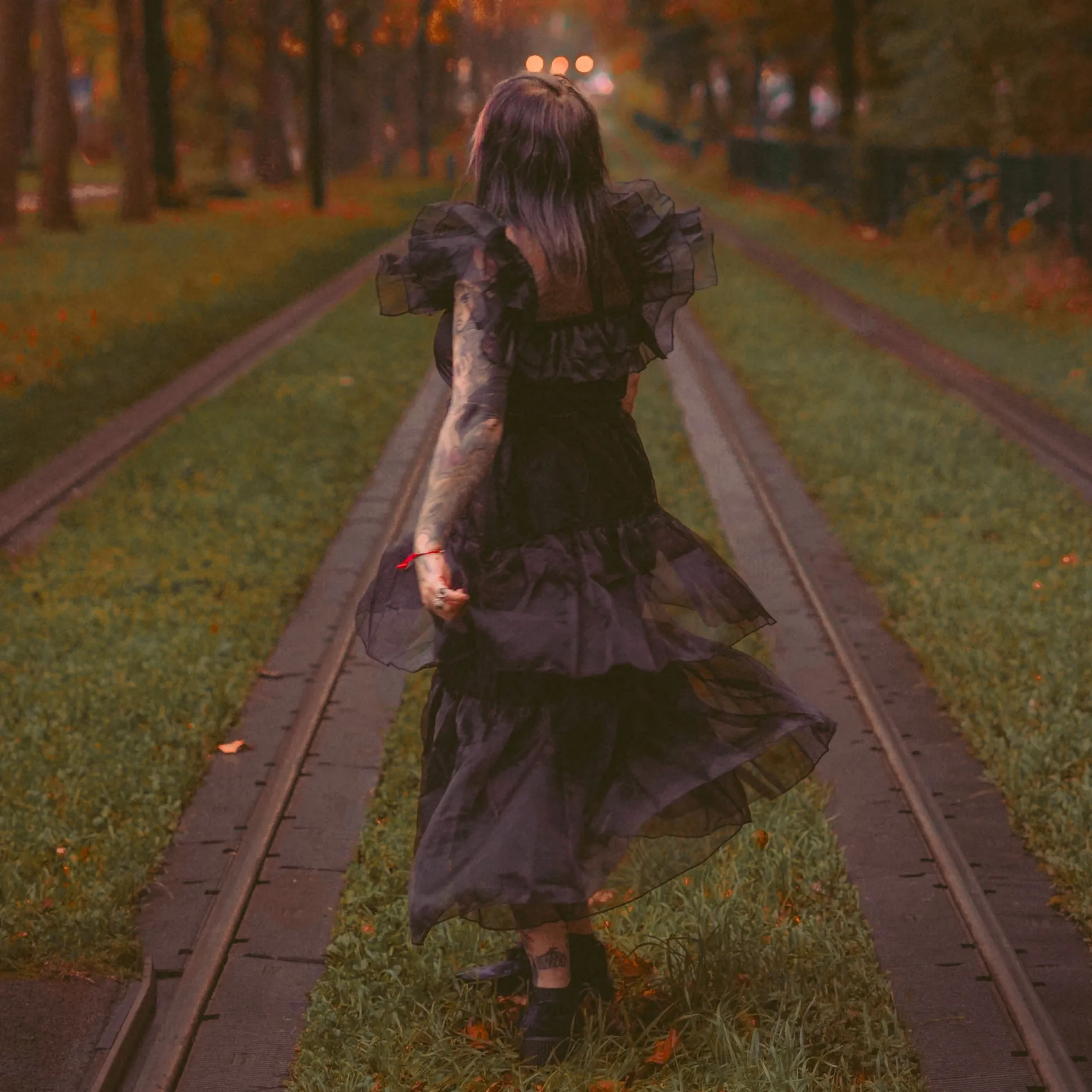 Wednesday - Rave'N Dance Kostuum Jurk Dames zwart