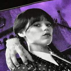 Wednesday - Sarcasme T-Shirt Zwart