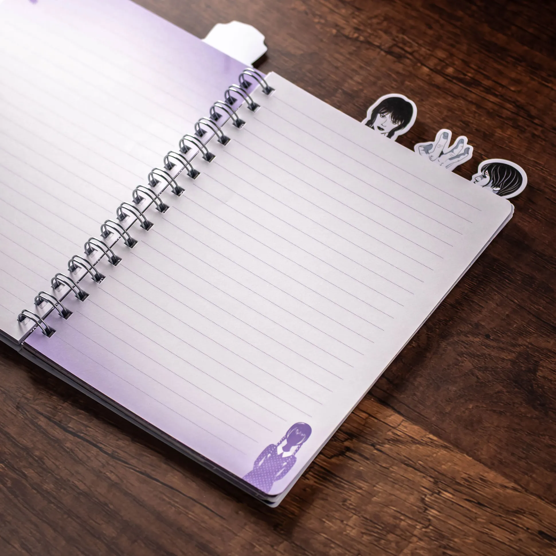 Wednesday - Spiraalnotitieboek met tabbladen