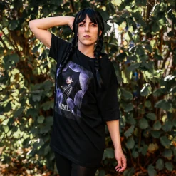 Wednesday - Teaser Poster Oversize T-shirt zwart