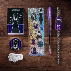 Wednesday Addams schrijfset 8-delig