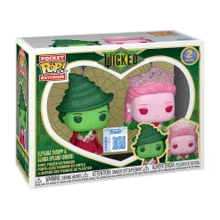 Wicked - Glinda en Elphaba (Ombre) Funko Pop sleutelhanger 2-pack