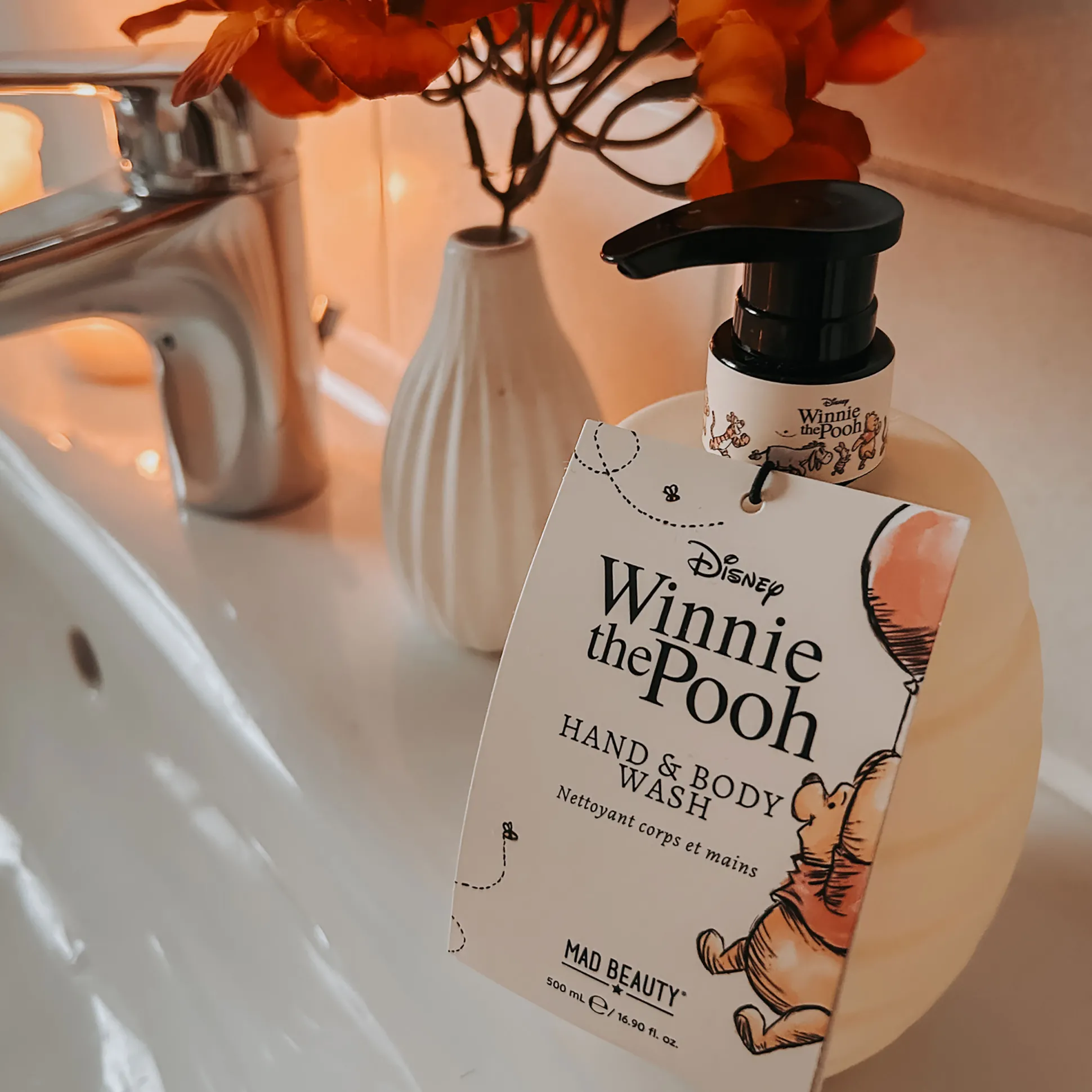 Winnie de Poeh - Honingpot zeepdispenser met wasgel