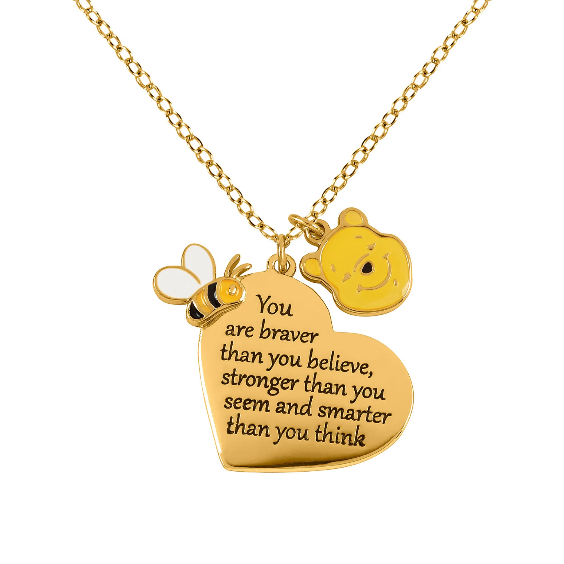 Winnie de Poeh - Moedig, Sterk, Slim Ketting