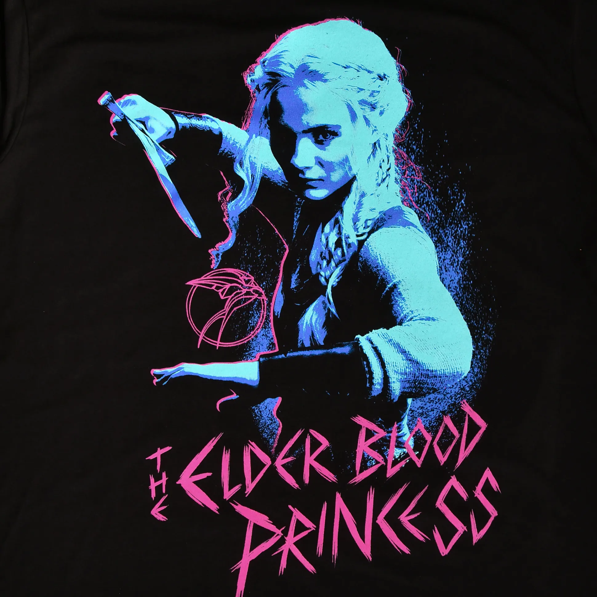 Witcher - Ciri Elder Blood Princess T-shirt zwart