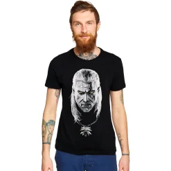 Witcher - Vergiftigde Geralt Glow in the Dark T-Shirt Zwart