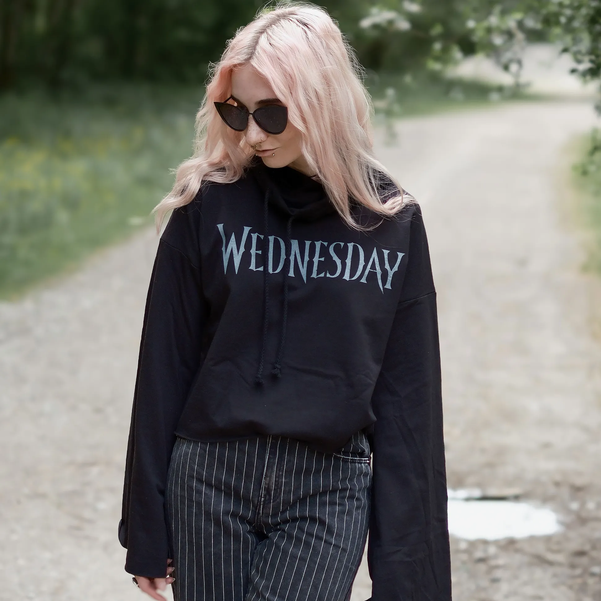 Woensdag - Giftige Crop Sweater
