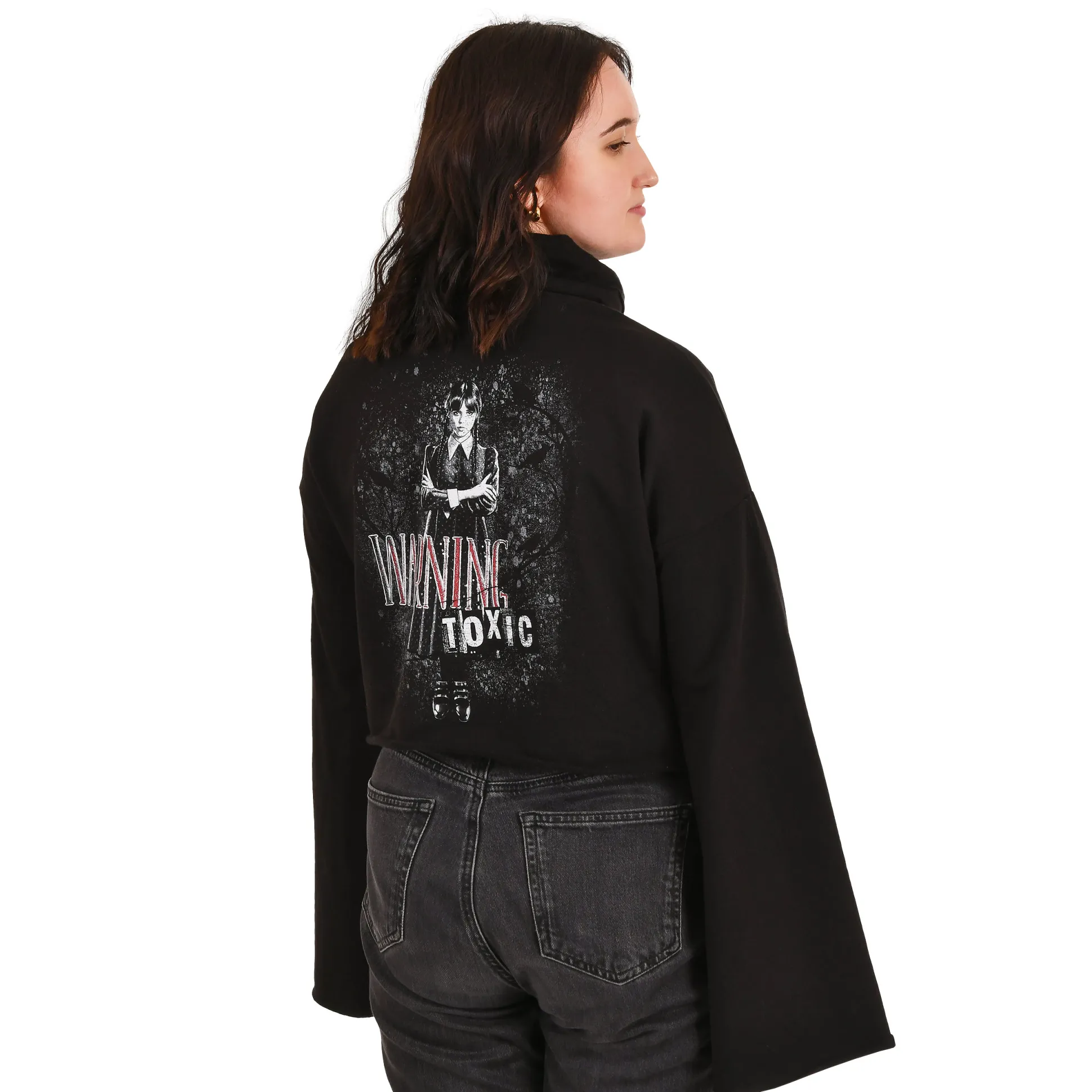 Woensdag - Giftige Crop Sweater