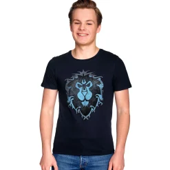 World of Warcraft - Alliance Logo T-Shirt Blauw