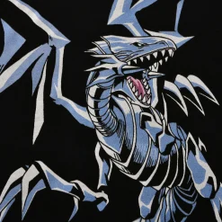 Yu-Gi-Oh! - Blue-Eyes White Dragon T-Shirt Zwart