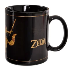 Zelda - Kaartsilhouet Thermisch Effect Mok