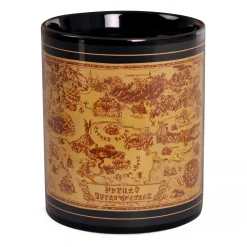 Zelda - Kaartsilhouet Thermisch Effect Mok