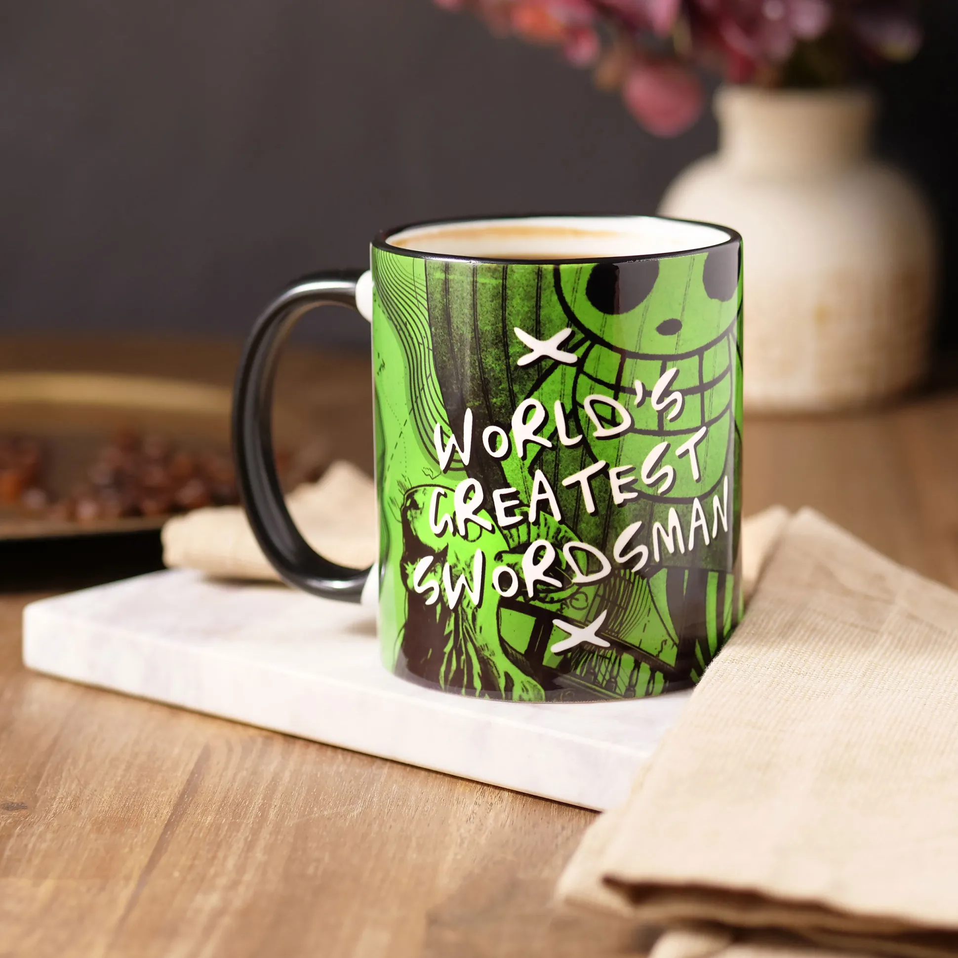 Zoro 's Werelds Grootste Zwaardvechter Mok - One Piece