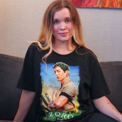 Zoro T-Shirt Zwart - One Piece