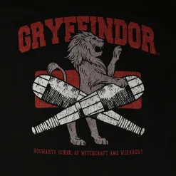 Zwart Gryffindor Quidditch College T-Shirt - Harry Potter