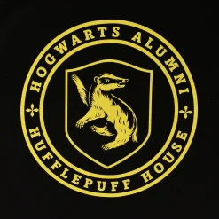 Zwart Hufflepuff Hogwarts Alumni T-shirt - Harry Potter