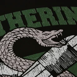 Zwart Slytherin Quidditch College T-Shirt - Harry Potter